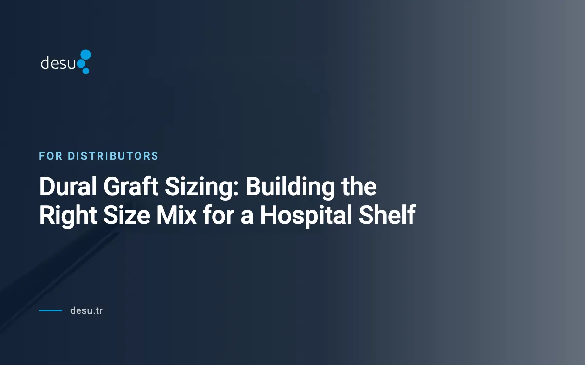 Dural Graft Sizing: Building the Right Size Mix for a Hospital Shelf
