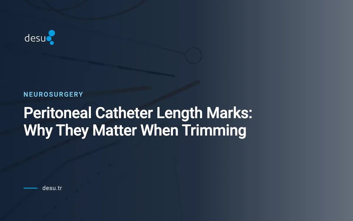 Peritoneal Catheter Length Marks: Why They Matter When Trimming