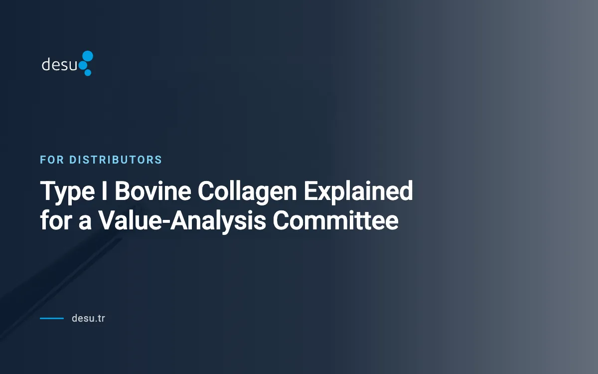 Type I Bovine Collagen Explained for a Value-Analysis Committee