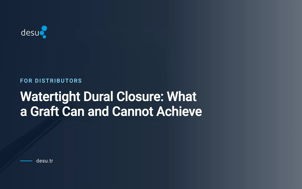 Watertight Dural Closure: What a Graft Can and Cannot Achieve