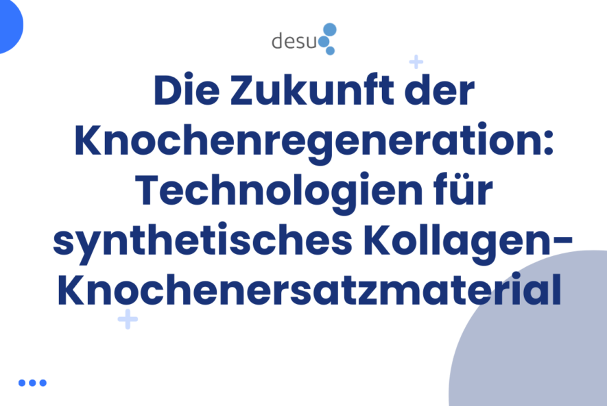 Die Zukunft der Knochenregeneration Technologien für synthetisches Kollagen-Knochenersatzmaterial