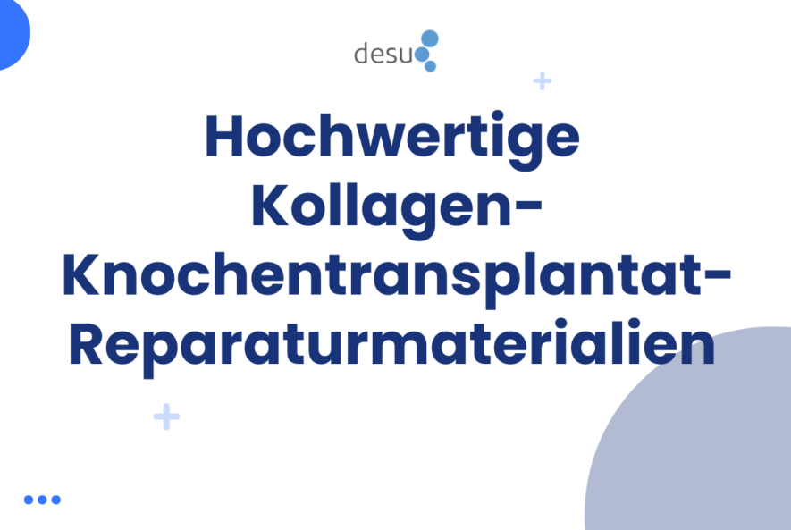 Hochwertige Kollagen-Knochentransplantat-Reparaturmaterialien