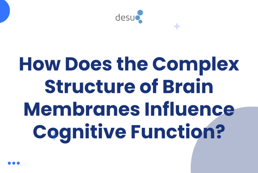 How Does the Complex Structure of Brain Membranes Influence Cognitive Function