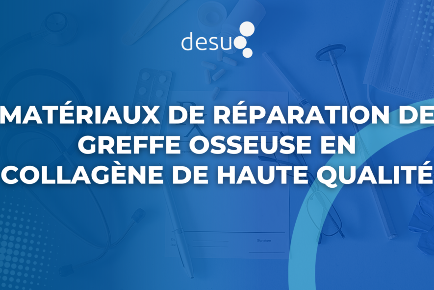 réparation de greffe osseuse en collagène