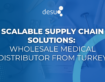 Scalable Supply Chain Solutions: Wholesale Medical Distributor from Turkey